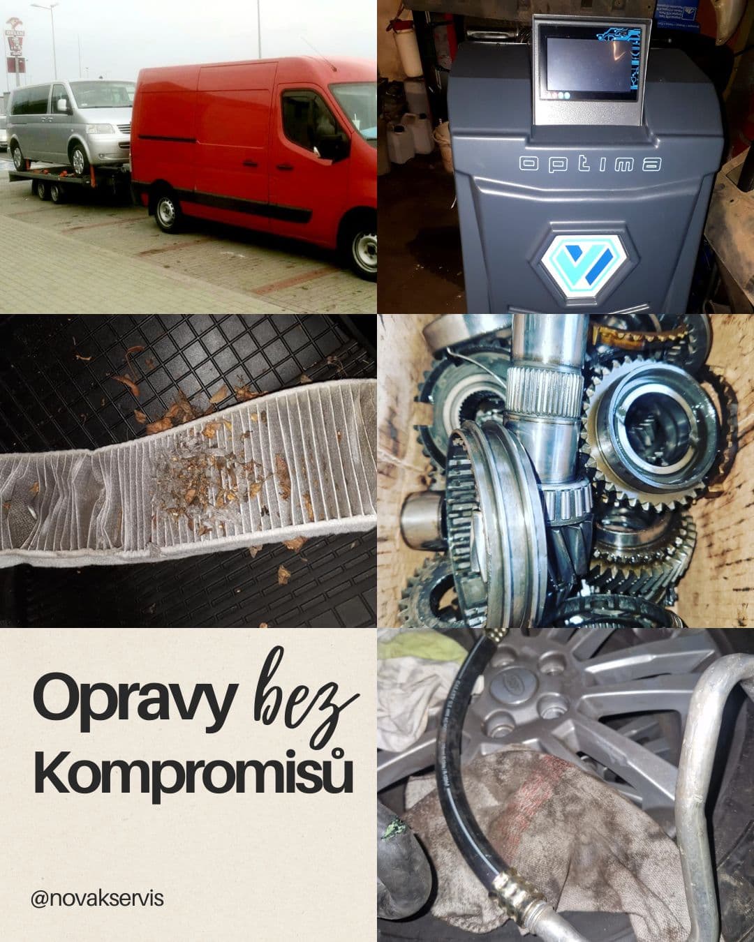 Každý den zachraňujeme auta i jejich řidiče! 🚗🔧 novakservis logo